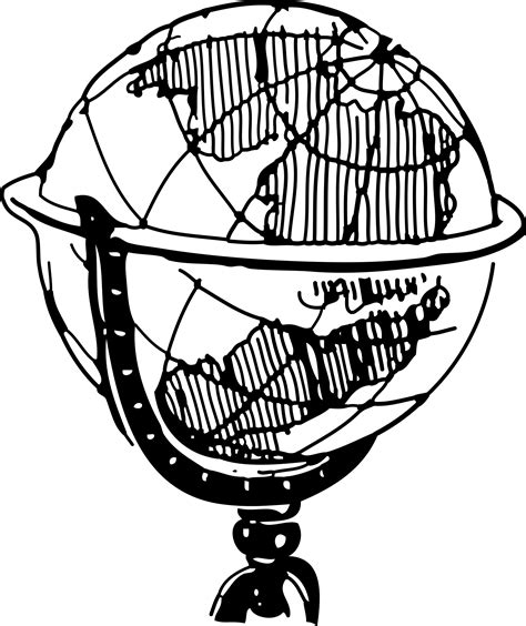 globe clipart black and white|globe image black and white.